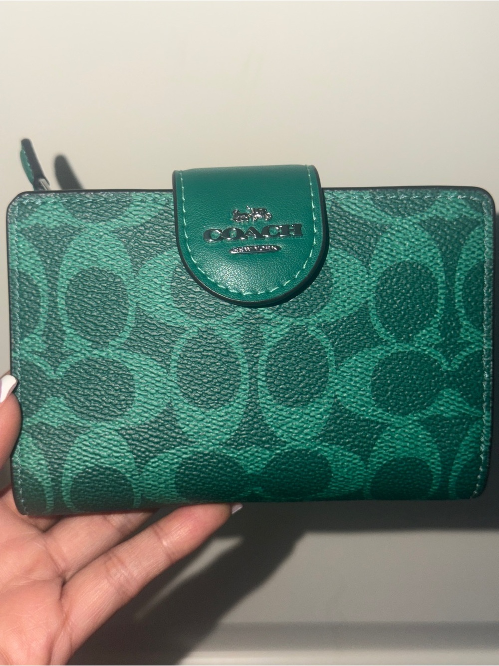 Coach Jade Green Women's Wallet